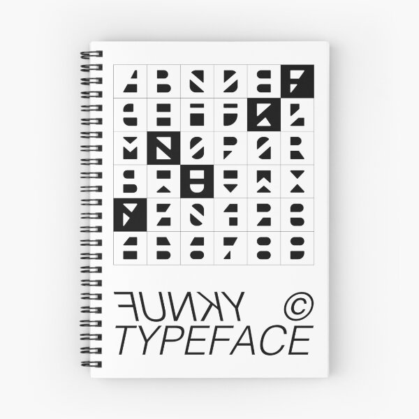 Item preview, Geometric Funky Typeface  designed and sold by Funky Studio.