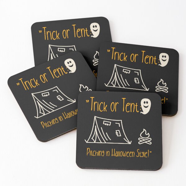 Item preview, Camping Halloween designed and sold by KaratDesign.