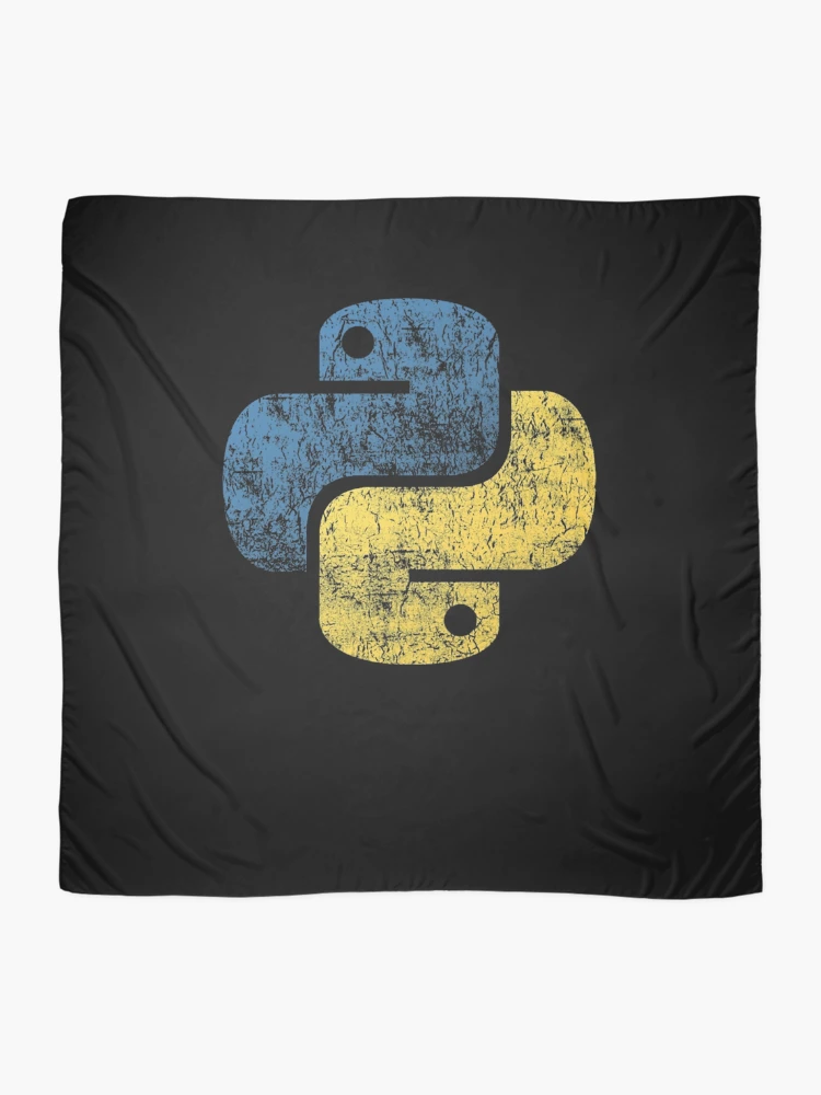 Thumbnail 2 of 3, Scarf, Python Logo Programming Language designed and sold by UrielWolf12.