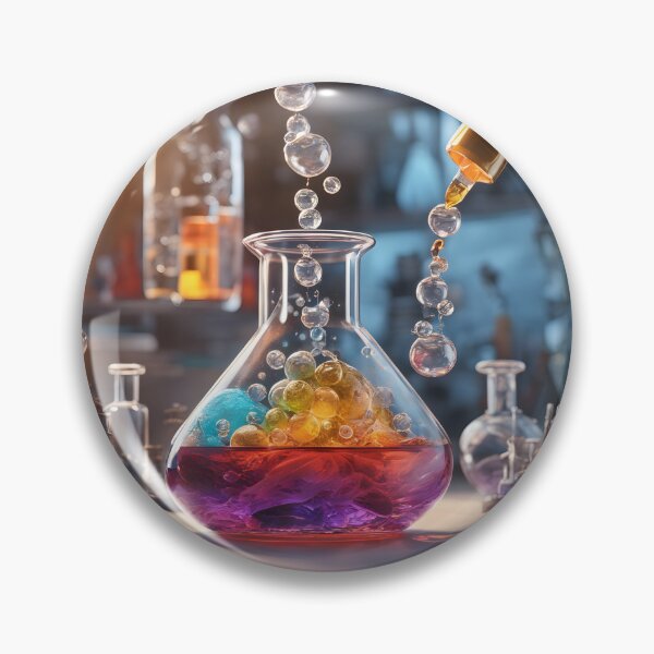 Item preview, Chemistry flask designed and sold by Maths-4-Nerds.