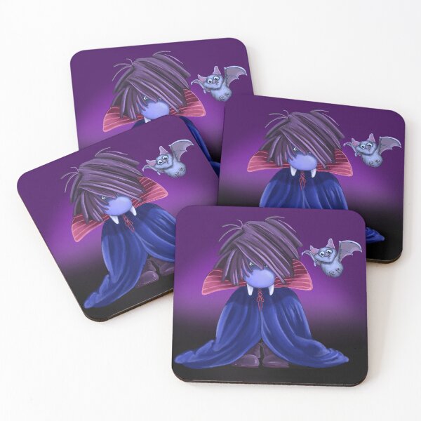 Item preview, Dracula gnome designed and sold by Whimsy Pose Illustrations.