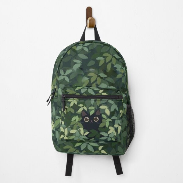 Item preview, Cat in leaves pattern designed and sold by airmonss11.