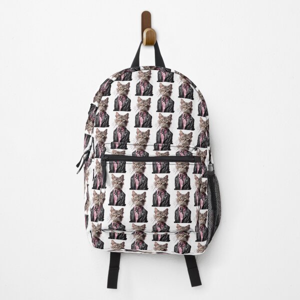 Item preview, Realistic Cool Punk Cat designed and sold by bgrzblkdigital.