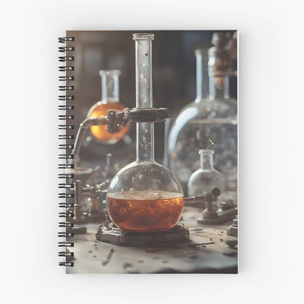 Item preview, Old chemistry flask designed and sold by Maths-4-Nerds.