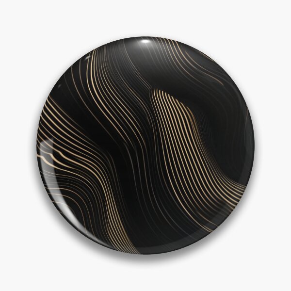 Item preview, Black and Gold Lines designed and sold by artify-visions.