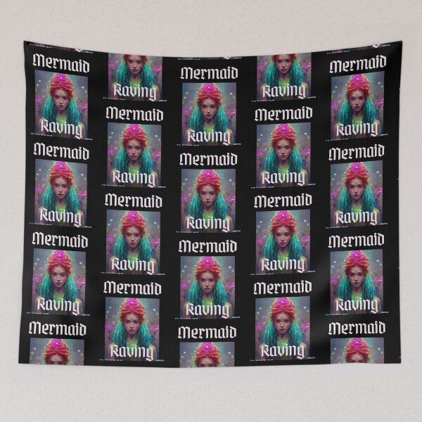 Item preview, Raving Mermaid designed and sold by GrafElmo.