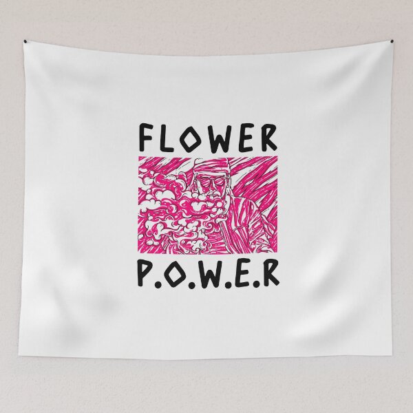 Item preview, Diseño de camiseta con gráfico Flower Power designed and sold by WOLForDEER.