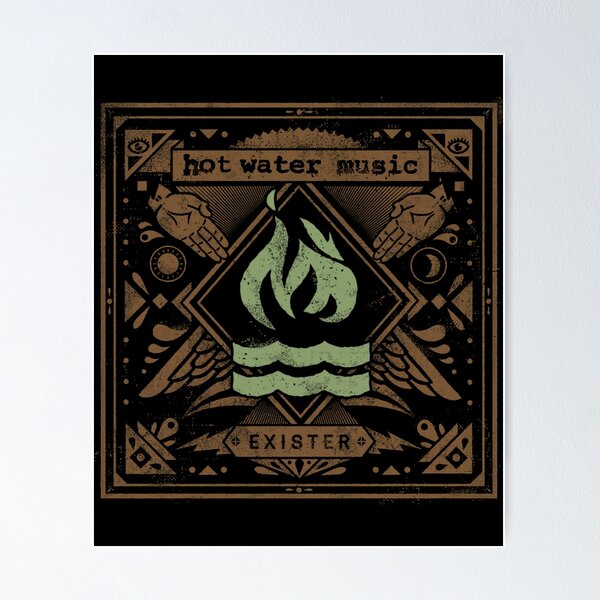 Item preview, Hot Water Music  designed and sold by GrafElmo.