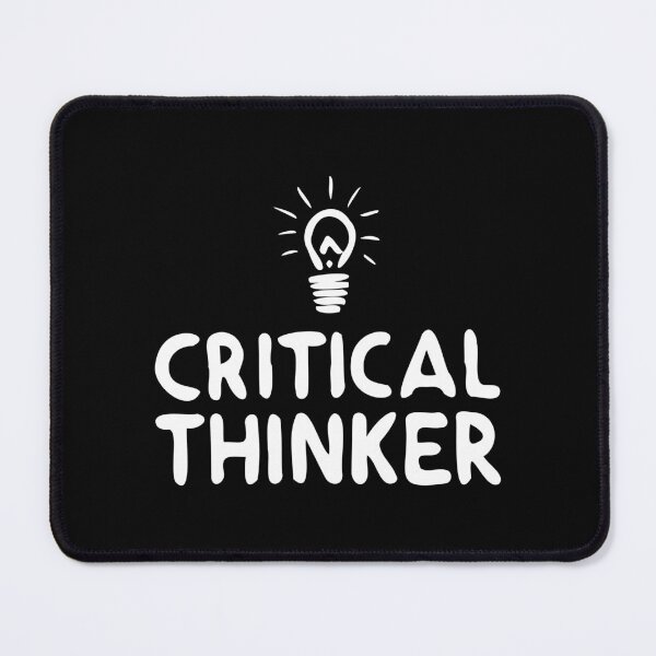 Item preview, Critical Thinker conspiracy theory reasoning analysis tin foil designed and sold by w1ckerman.