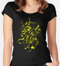 Golden line Women's Fitted Scoop T-Shirt