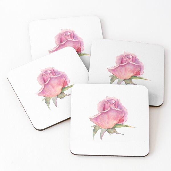 Item preview, Pink Watercolour Rose designed and sold by shroukart.