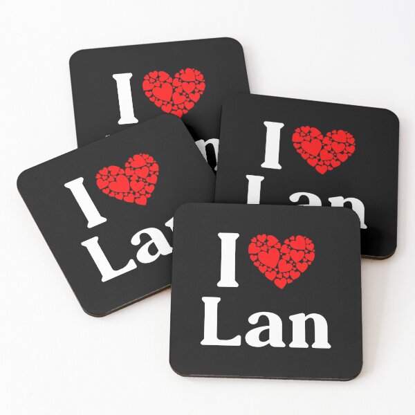 Item preview, Lan Heart - I Love Lan designed and sold by MiraclePitts.