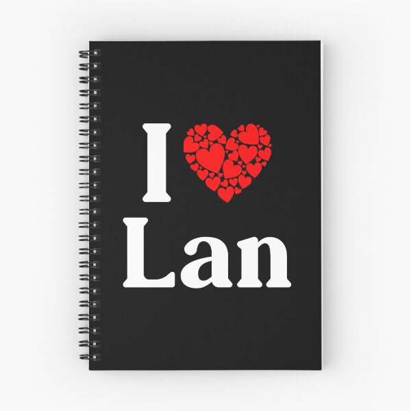 Item preview, Lan Heart - I Love Lan designed and sold by MiraclePitts.