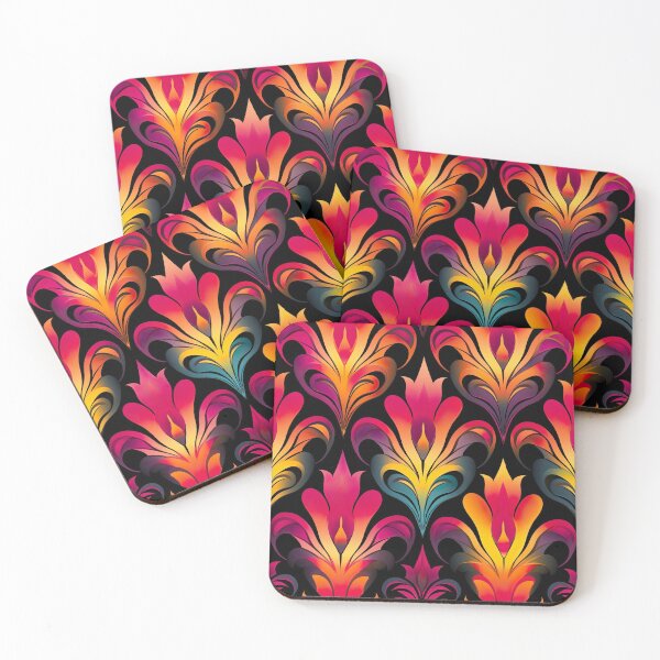 Item preview, Modern design reminiscent of Victorian neon punk style patterns designed and sold by Pflugart.