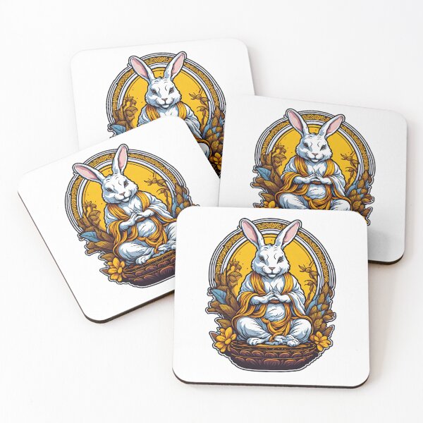Item preview, Buddhist rabbit from Tibet 5 designed and sold by RabbitPrints.