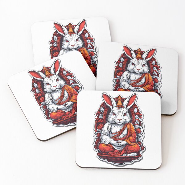 Item preview, Buddhist rabbit from Tibet 6 designed and sold by RabbitPrints.