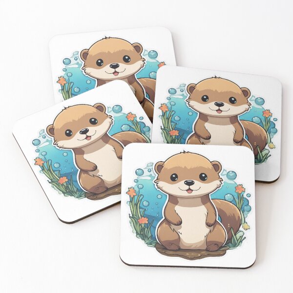 Item preview, River Otters: The Sweetest Drops for Moments Bathed in Love! designed and sold by trendmrend.