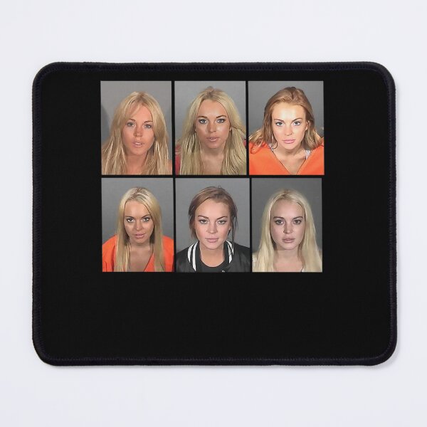 Item preview, LINDSAY actor LOHAN Mugshots designed and sold by ChainsBeaulieu.