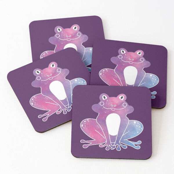 Item preview, Cute galaxy frog.  designed and sold by CoCoArt-Ua.