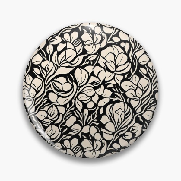 Item preview, Line Flower Patterns 06 designed and sold by DoodleLandShop.