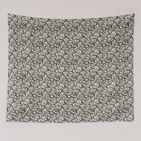 Item preview, Line Flower Patterns 06 designed and sold by DoodleLandShop.