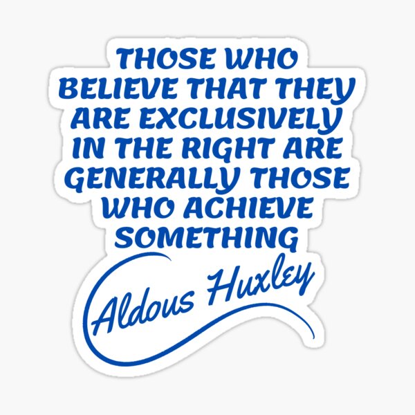 Item preview, Aldous Huxley Quotes - Exclusively Freedom Quotes designed and sold by Writer Quotes.