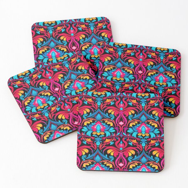 Item preview, Modern design reminiscent of Victorian neon punk style patterns designed and sold by Pflugart.