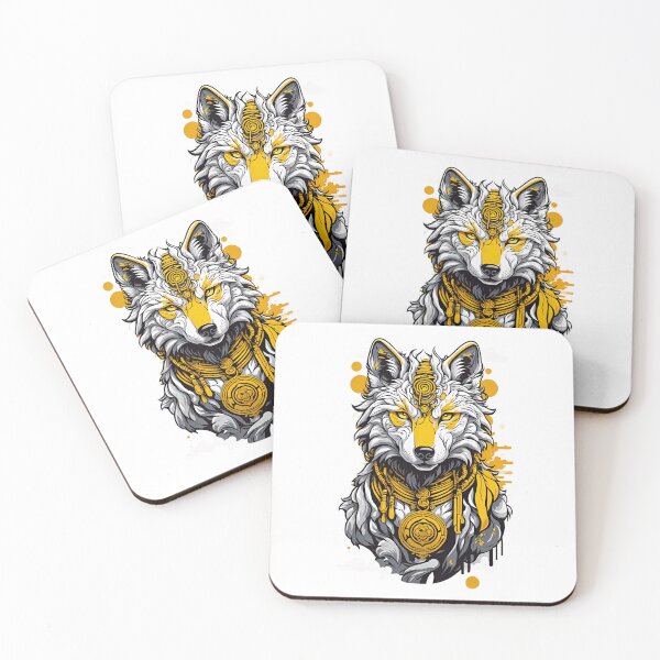 Item preview, Buddhist wolf of Tibet 6 designed and sold by RabbitPrints.