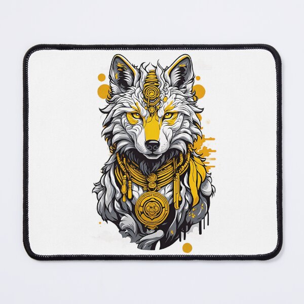 Item preview, Buddhist wolf of Tibet 6 designed and sold by RabbitPrints.