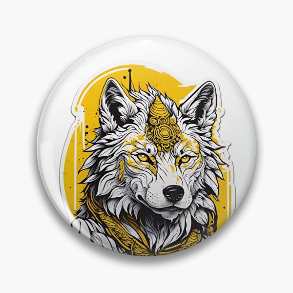 Item preview, Buddhist wolf of Tibet 7 designed and sold by RabbitPrints.