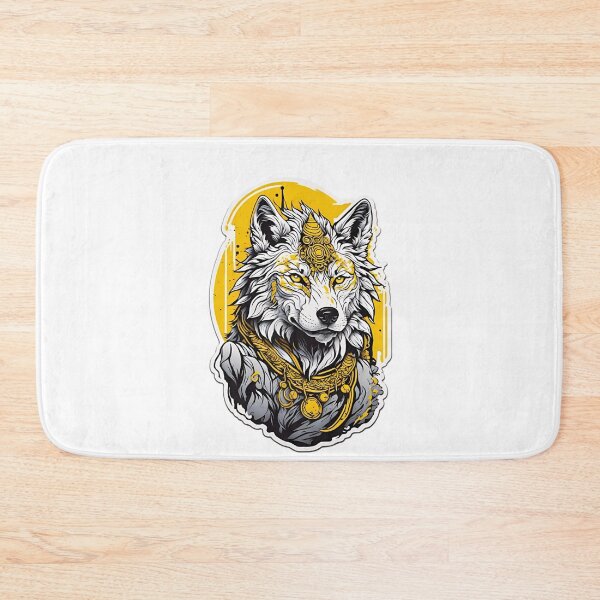 Item preview, Buddhist wolf of Tibet 7 designed and sold by RabbitPrints.