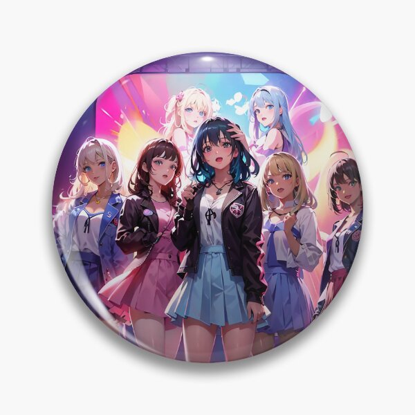 Item preview, J-Pop / Idol All Girl Band - On Stage - Anime Style  designed and sold by Seneku-Design.