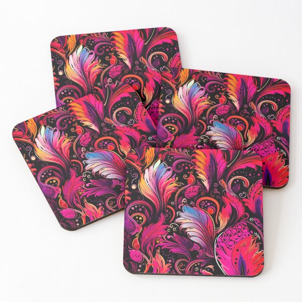 Item preview, Modern design reminiscent of Victorian neon punk style patterns designed and sold by Pflugart.