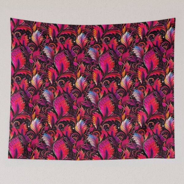 Item preview, Modern design reminiscent of Victorian neon punk style patterns designed and sold by Pflugart.
