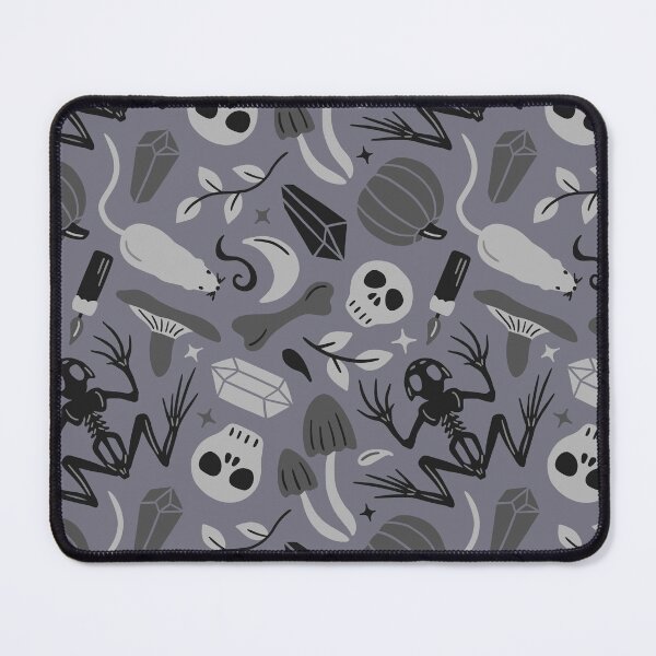 Item preview, Gothic witchcraft collection in shades of gray - gray purple background designed and sold by Muxune.