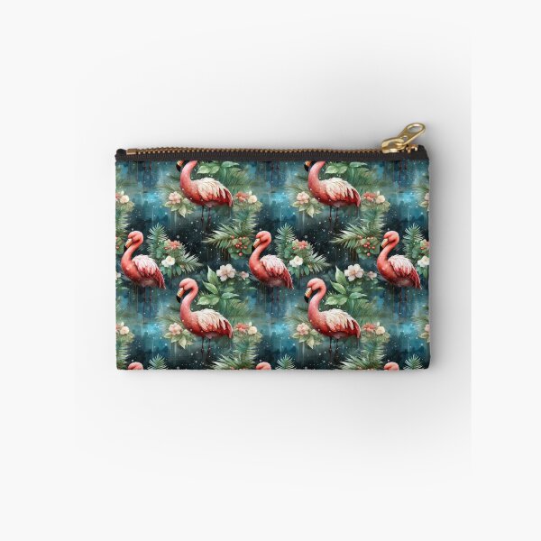 Item preview, Flamencos navideños con muérdago designed and sold by Gatterwe.