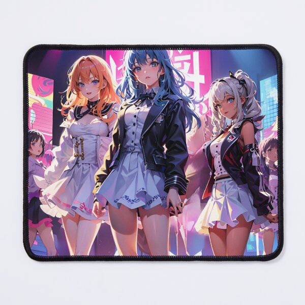 Item preview, J-Pop / Idol All Girl Band - On Stage - Anime Style  designed and sold by Seneku-Design.