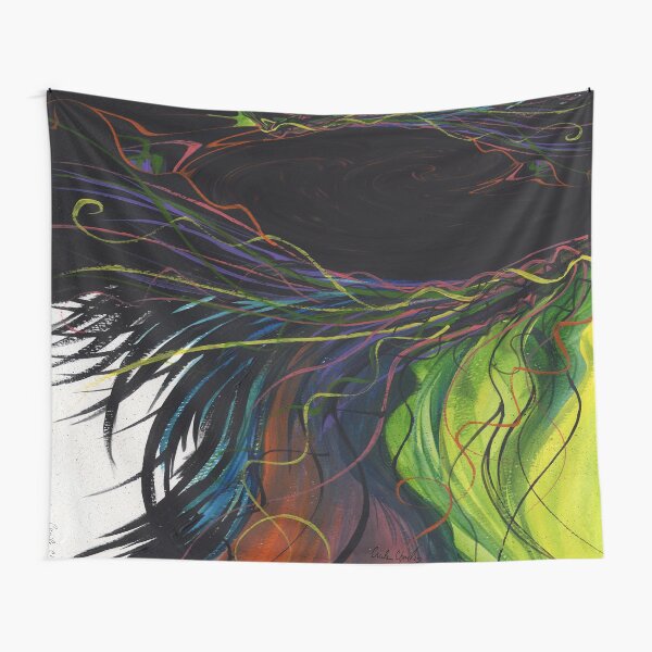 Windy by Cecile Grace Charles Tapestry