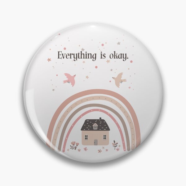 Item preview, Everything is okay - beautiful motivational design - educational print designed and sold by Juditdesign.