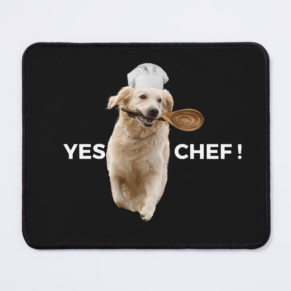 Item preview, Golden retriever cook, yes chef designed and sold by Kissudesign.