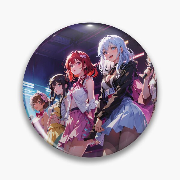 Item preview, J-Pop / Idol All Girl Band - On Stage - Anime Style  designed and sold by Seneku-Design.