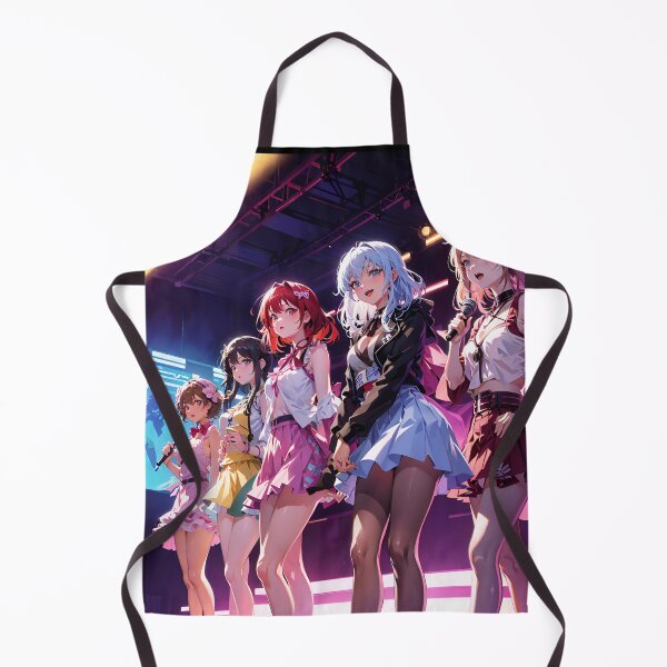 Item preview, J-Pop / Idol All Girl Band - On Stage - Anime Style designed and sold by Seneku-Design.