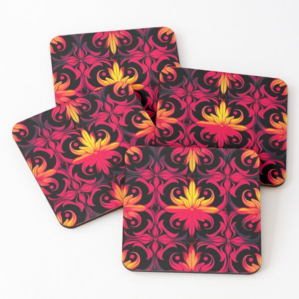 Item preview, Modern design reminiscent of Victorian neon punk style patterns designed and sold by Pflugart.