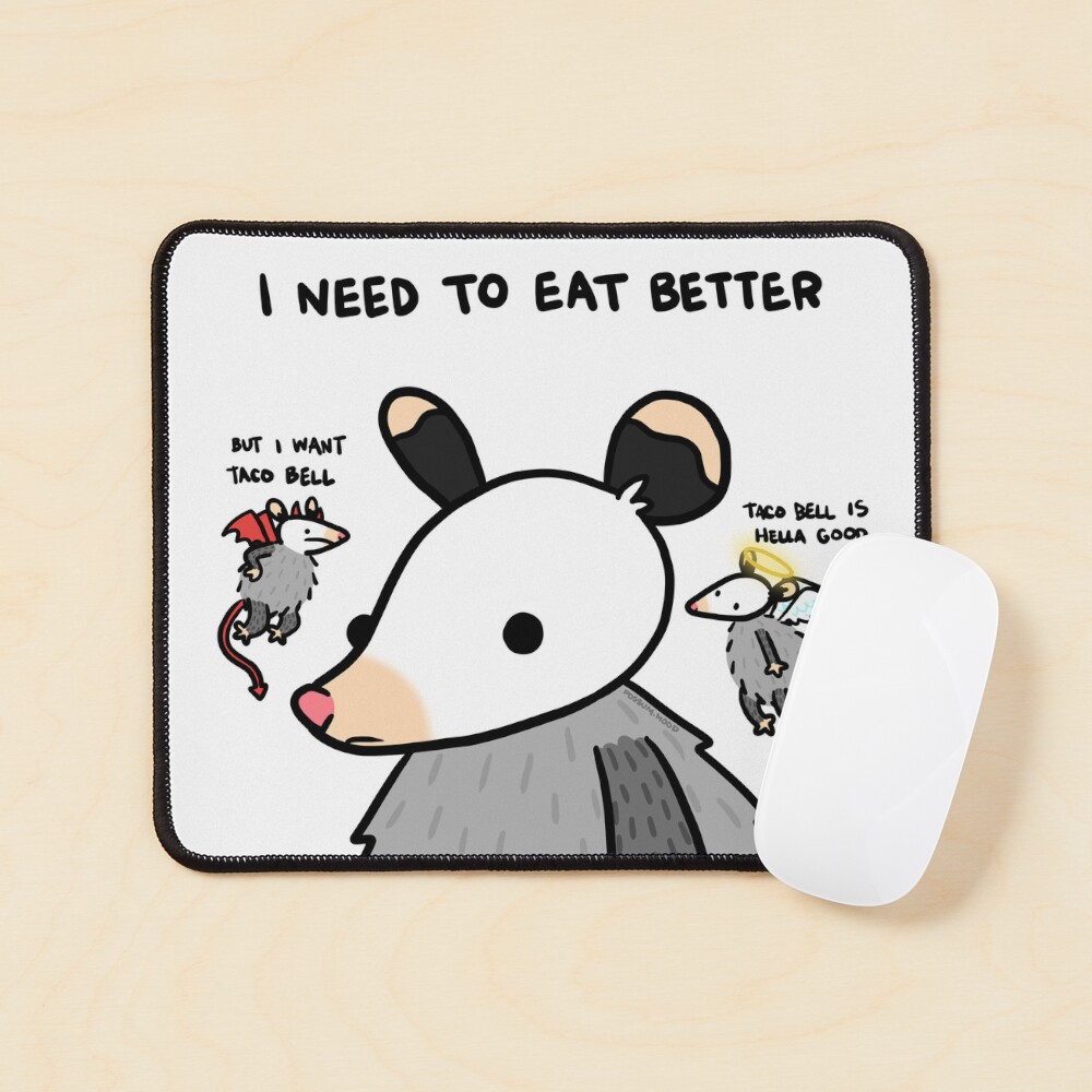 Item preview, Mouse Pad designed and sold by possum-mood.