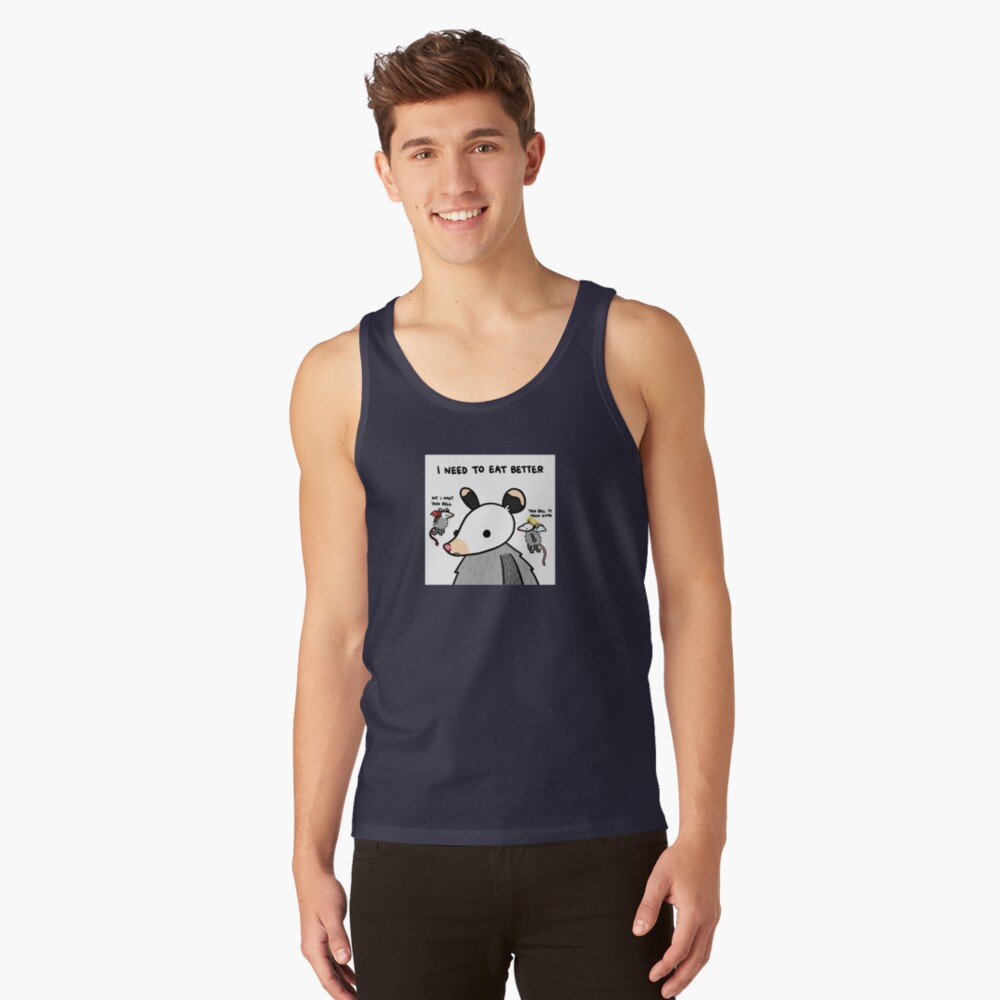 Item preview, Tank Top designed and sold by possum-mood.