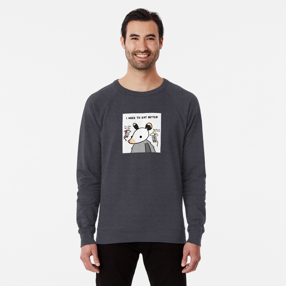 Item preview, Lightweight Sweatshirt designed and sold by possum-mood.