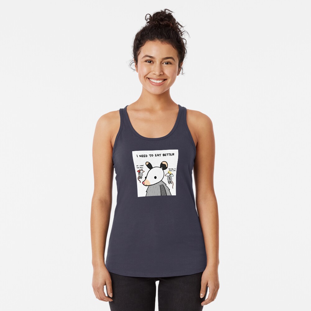 Item preview, Racerback Tank Top designed and sold by possum-mood.