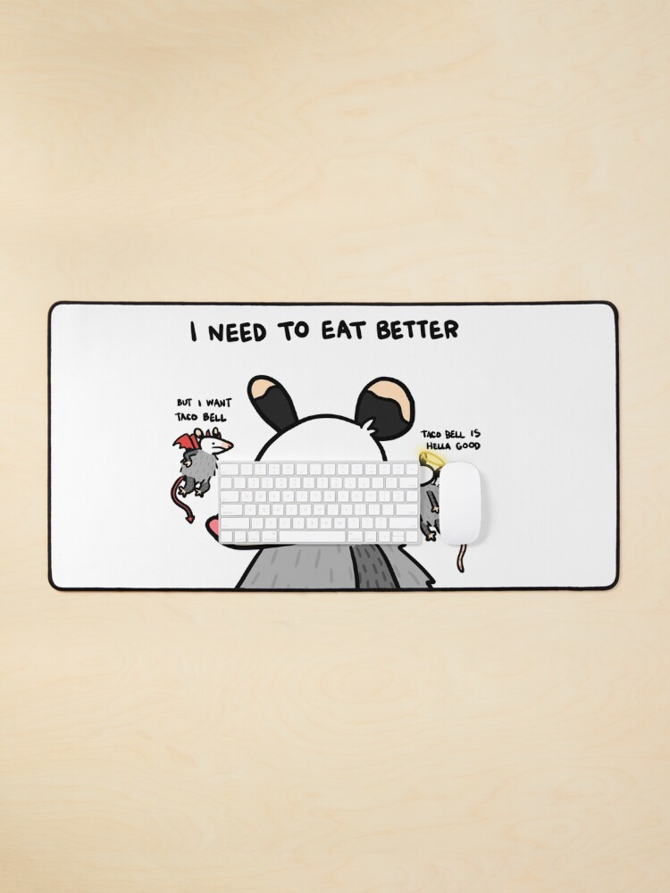 Thumbnail 1 of 5, Mouse Pad, not helpful designed and sold by possum-mood.