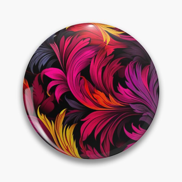 Item preview, Modern design reminiscent of Victorian neon punk style patterns designed and sold by Pflugart.