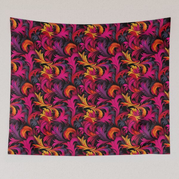 Item preview, Modern design reminiscent of Victorian neon punk style patterns designed and sold by Pflugart.